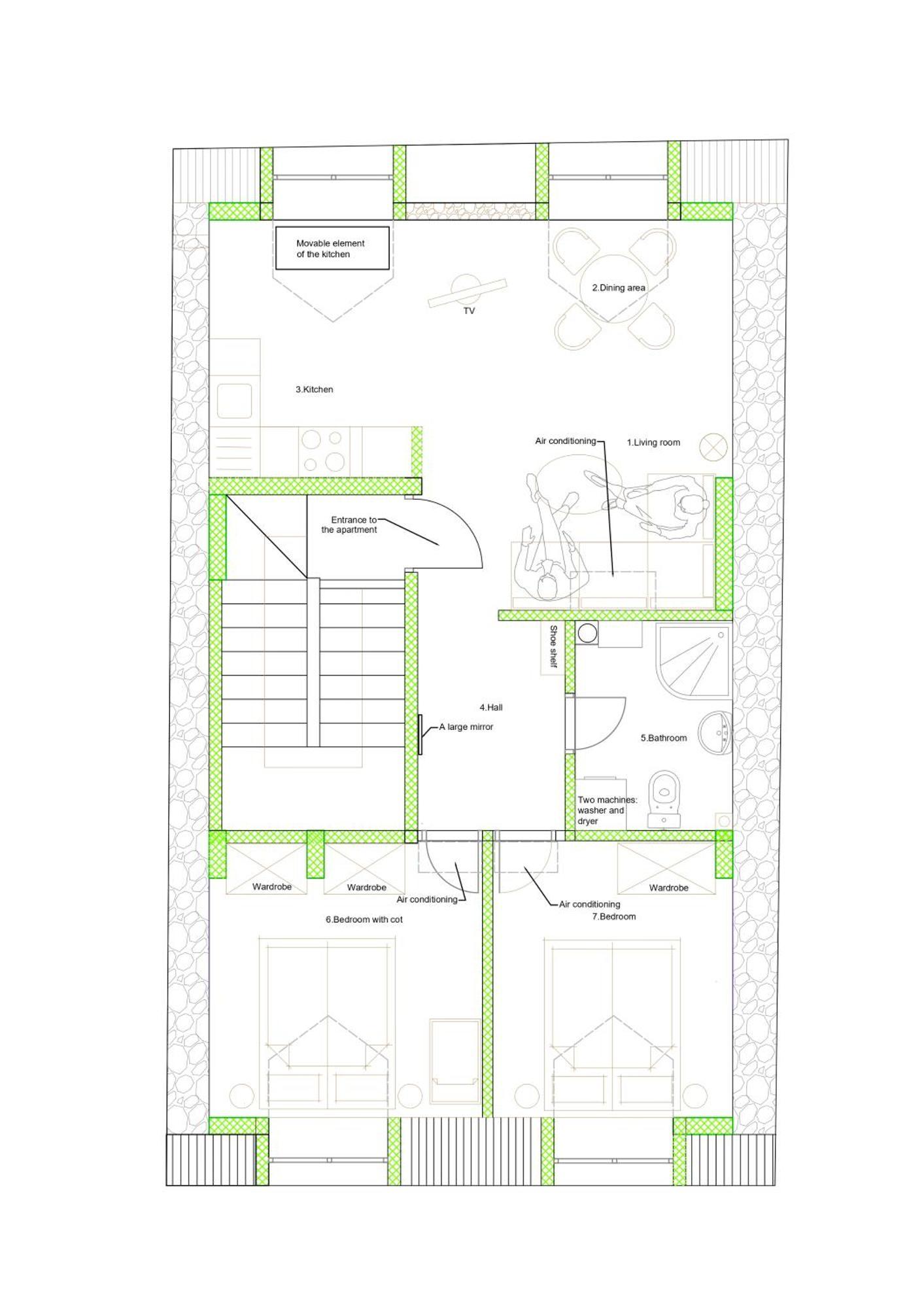 Downtown Apartment Cetinje Exterior foto
